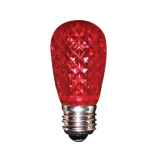 Product image for LED Decorative Lamp S14 E26 Base 0.96W 100-130V Red STANDARD