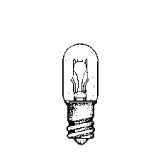 Product image for MINIATURE LAMP ANSI:1480 T-4 18V 0.17A 3.06W E12 CLEAR STD
