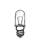 Product image for MINIATURE LAMP ANSI:1821 T-3.25 28V 0.17A 4.76W MINIATURE SCREW E10 CLEA R STD