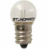 Product image for MINIATURE LAMP ANSI:509K G-6 24V 0.18A 4.32W E12 CLEAR STD