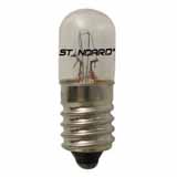 Product image for MINIATURE LAMP ANSI:599 T-3.25 24V 0.125A 3W MINIATURE SCREW E10 CLEAR S TD