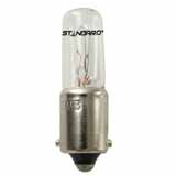 Product image for MINIATURE LAMP ANSI:60MB T-2.5 60V 0.05A 3W BA9s CLEAR STD