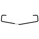 Product image for WRAP LENS K12 PRISMATIC CLEAR 0.110in ACRYLIC 47-5/16in x 10-1/2in x 2-7 /8in SE112 STD