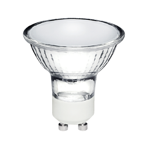 Product image for HALOGEN ES16 35W 120V GU10 40DEG FLOOD CG FROST ICE STD