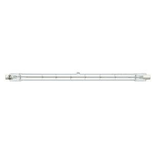 Product image for HALOGEN DOUBLE-ENDED J T3 500W 240V R7s CLEAR 119mm EYE