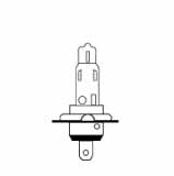 Product image for HALOGEN HEADLIGHT LAMP T-3.5 55W 12V P14.5s AUTOMOTIVE