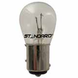 Product image for MINIATURE LAMP ANSI:1662 S-8 28V 0.34A 10W BAY15d CLEAR STD