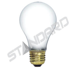 Product image for INCANDESCENT ROUGH SERVICE 75W A19 E26 130V FROST
