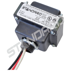 Product image for STEP DOWN TRANSFORMER NIPPLE-MOUNT AUTO TRANSFORMER INPUT:347V OUTPUT:24 0V 130VA MAX 0-10V DIM STD