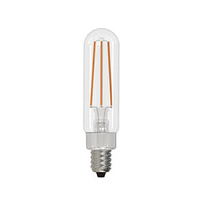 Product image for LED Filament Lamp T6 E12 Base 4.5W 120V 30K 450LM Clear Vertical Dim Sta ndard DESIGN