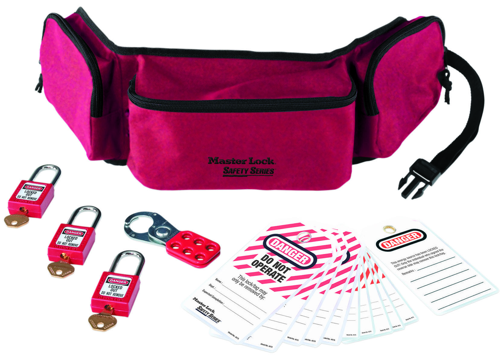 Product image for LOCKOUT OR TAGOUT KIT,IDEAL,CONTR,17 PIECES