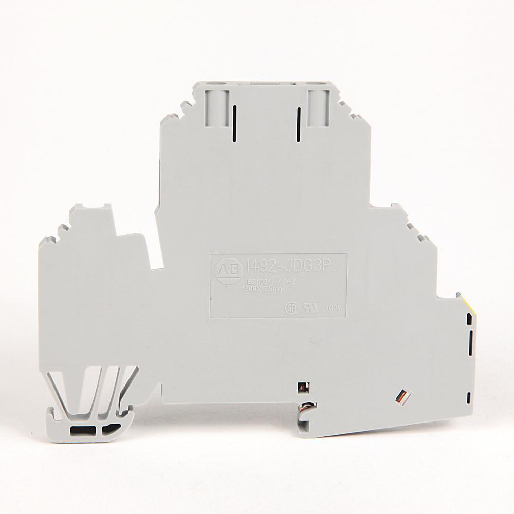 Product image for 2.5 square mm Double Level Plug-In Block
