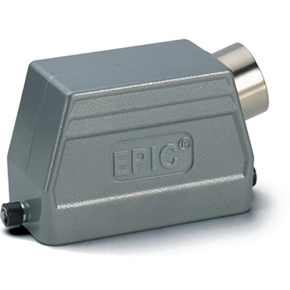 Product image for Hood EPIC HB16-series standard side entry aluminium alloy 3/4" NPT