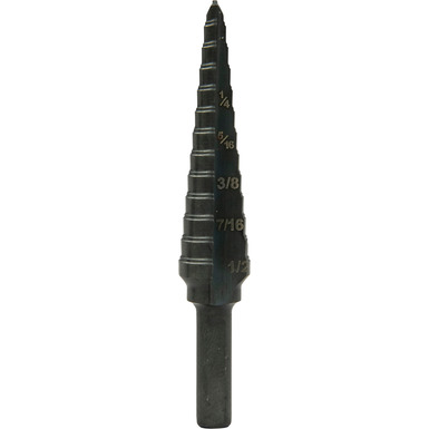 Product image for GREENLEE GSB01-B STEP BIT #1 1/2" QTY OF 25