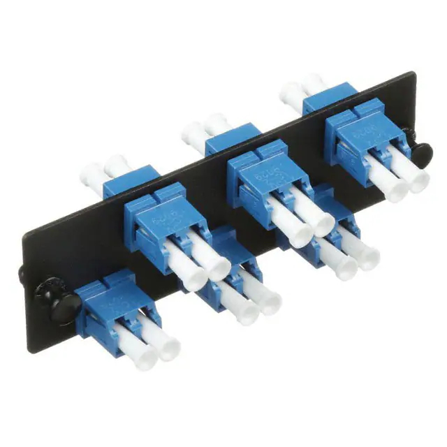 PANDUIT FAP6WBUDLCZ ADAPTER FAP W/6 LC OS1/0S2 DUPLEX ZIRCONIA SPLIT SLEEVE BLUE