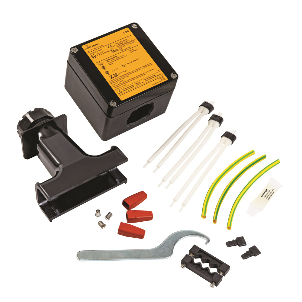 Product image for Junction Box for Splice and Tee-Connection, Cold Applied, Crimps, ATEX