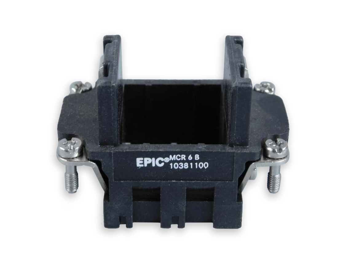 Product image for Frame EPIC MC 2-module receptacle