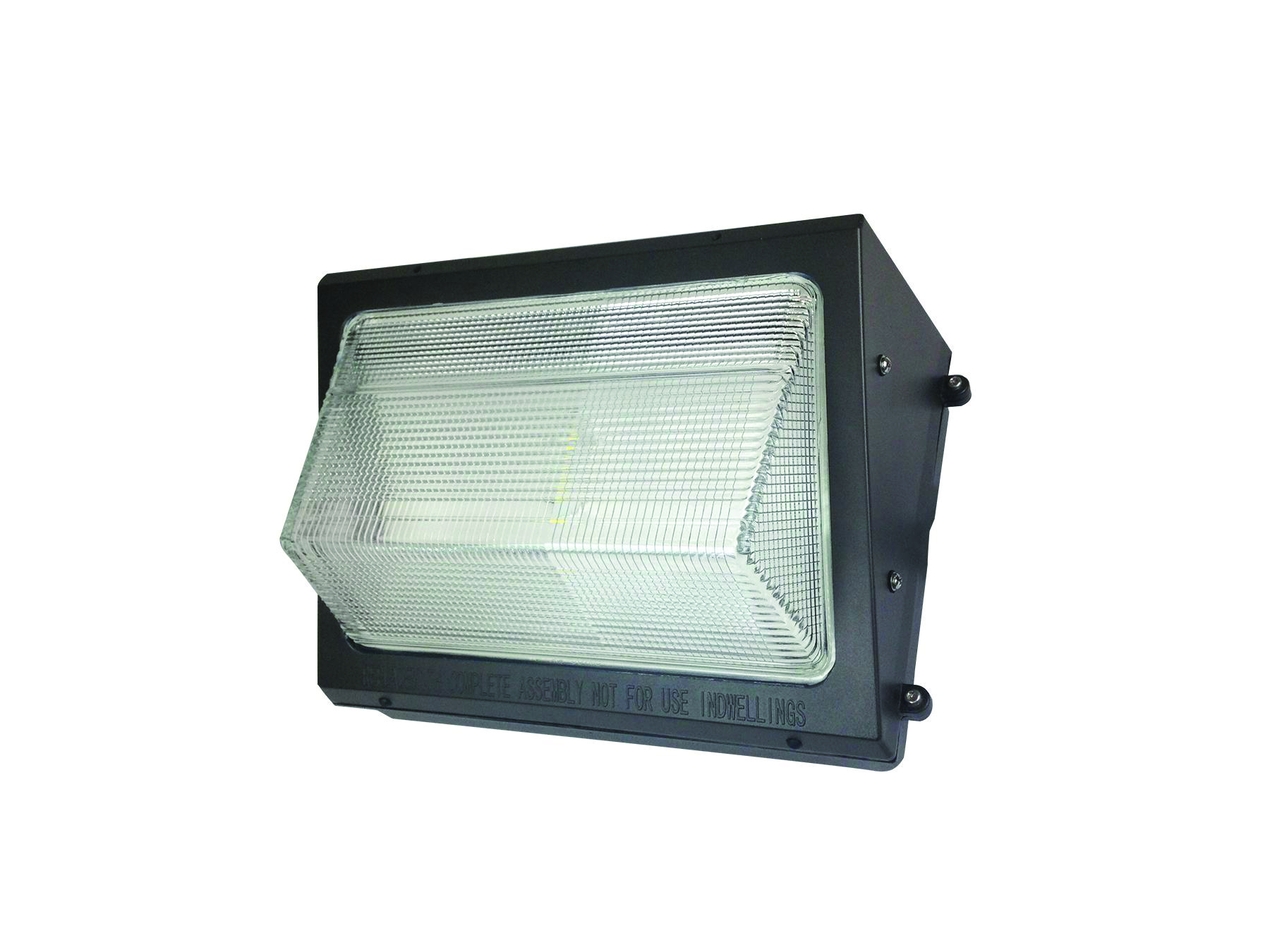 Product image for Wall Pack WP-LED40: 40W 120-277V 5000K Bronze Finish Clear Lens Non cut-off design