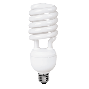 Product image for Lamp CFL spiral E26 5000K 120V 40W