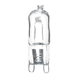 Product image for HALOGEN JD 50W 130V G9 CLEAR STD