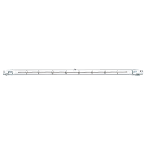 Product image for HALOGEN DOUBLE-ENDED J T3 1500W 277V R7s CLEAR 256mm STD