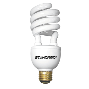 Product image for CFL 3 WAY SPIRAL 13/20/25W 120V 2700K 900/1200/1500LM 120V E26 STD
