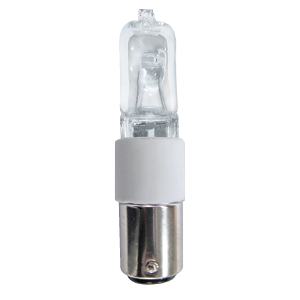 Product image for HALOGEN XENON JD 60W 120V BA15d CLEAR STD