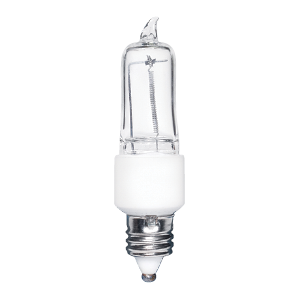 Product image for HALOGEN JD 100W 130V E11 CLEAR STD