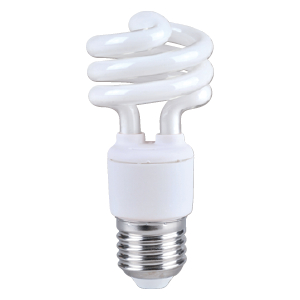 Product image for CFL T2 SPIRAL 11W 120V 2700K 730LM 120V E26 E-LUME