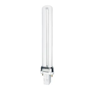 Product image for CFL PLUG-IN TWIN TUBE 2-PIN GX23 13W 5000K 790LM STD
