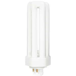 Product image for CFL PLUG-IN TRIPLE TWIN TUBE 4-PIN GX24q-3 32W 4100K 2200LM STD