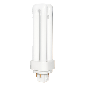 Product image for CFL PLUG-IN DOUBLE TWIN TUBE 4-PIN G24q-1 13W 2700K 790LM STD