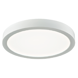 Product image for 6 IN LED CEILING LUMINAIRE EDGELIT 11 W 120 V 4 000 K WHITE 896 LM ROUND