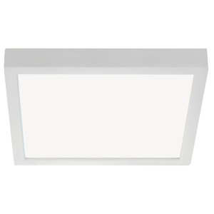 Product image for 8 IN LED CEILING LUMINAIRE EDGELIT 14 W 120 V 4 000 K WHITE 1 115 LM SQU ARE