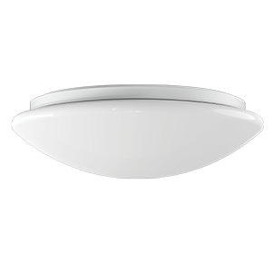 Product image for 11 IN LED CEILING LUMINAIRE TRADITIONAL 20 W 120 V 4 000 K WHITE 1 400 L M ROUND