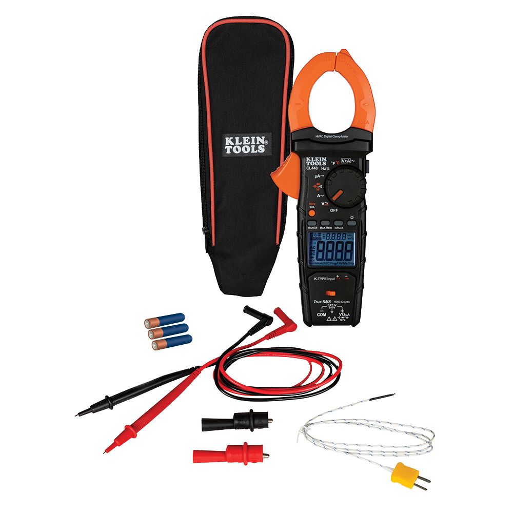 Dual Range Non-Contact Voltage Tester with Receptacle Tester
