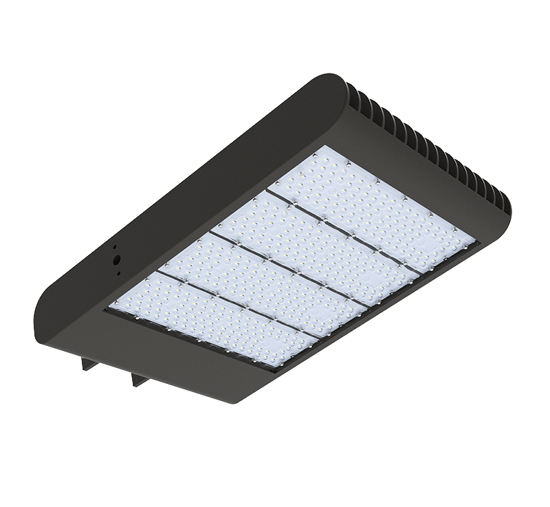 Product image for Flood Light LED FL8A-LED300: 300W 120-277V 4000K Type V Distribution Bronze Finish 0-10V Dimming