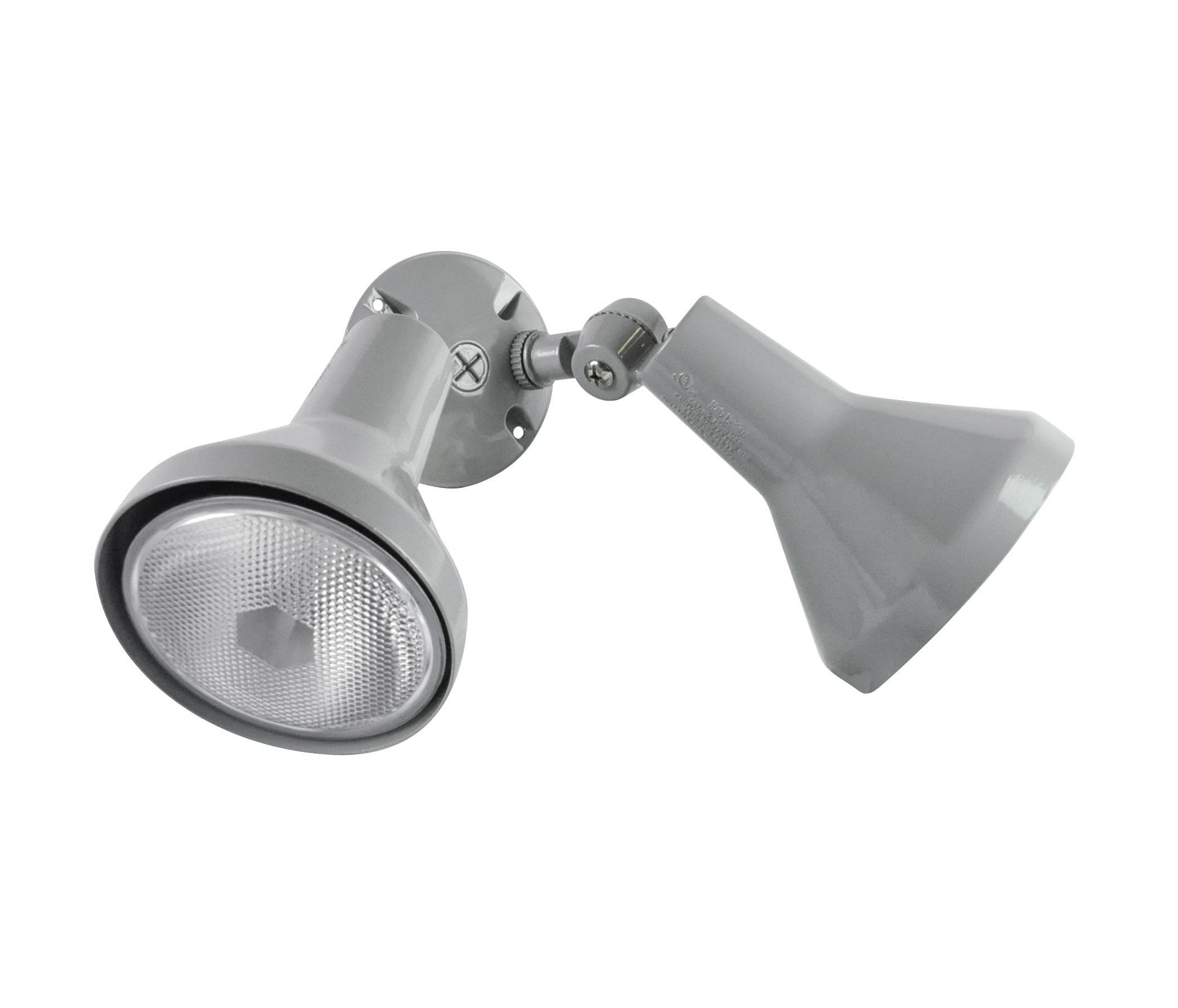 Product image for Projector INC 2 heads PAR38 150W E26 silver/grey