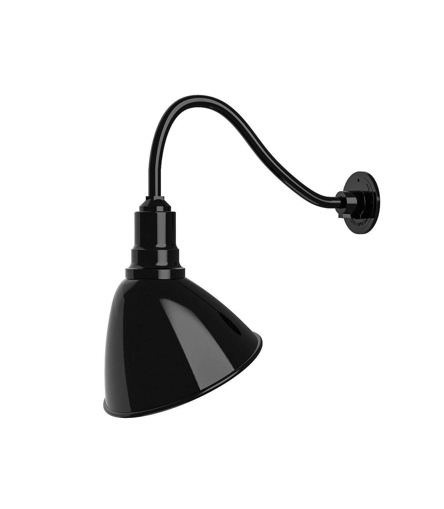 Product image for Sign Light LED VCS212A-LED14: 14W 120-277V 5000K Swivel Small Gooseneck Arm