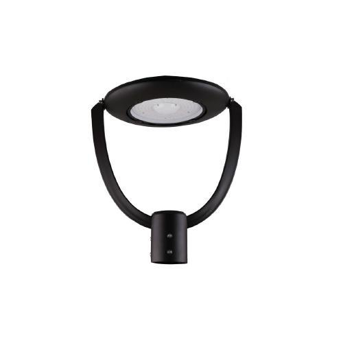Product image for Area Light LED XBAR1-LED75: 75W 120-277V Variable Temp 90.. Symmetrical Distribution Matte Black Finish 0-10V Dimming Polycarbonate Lens