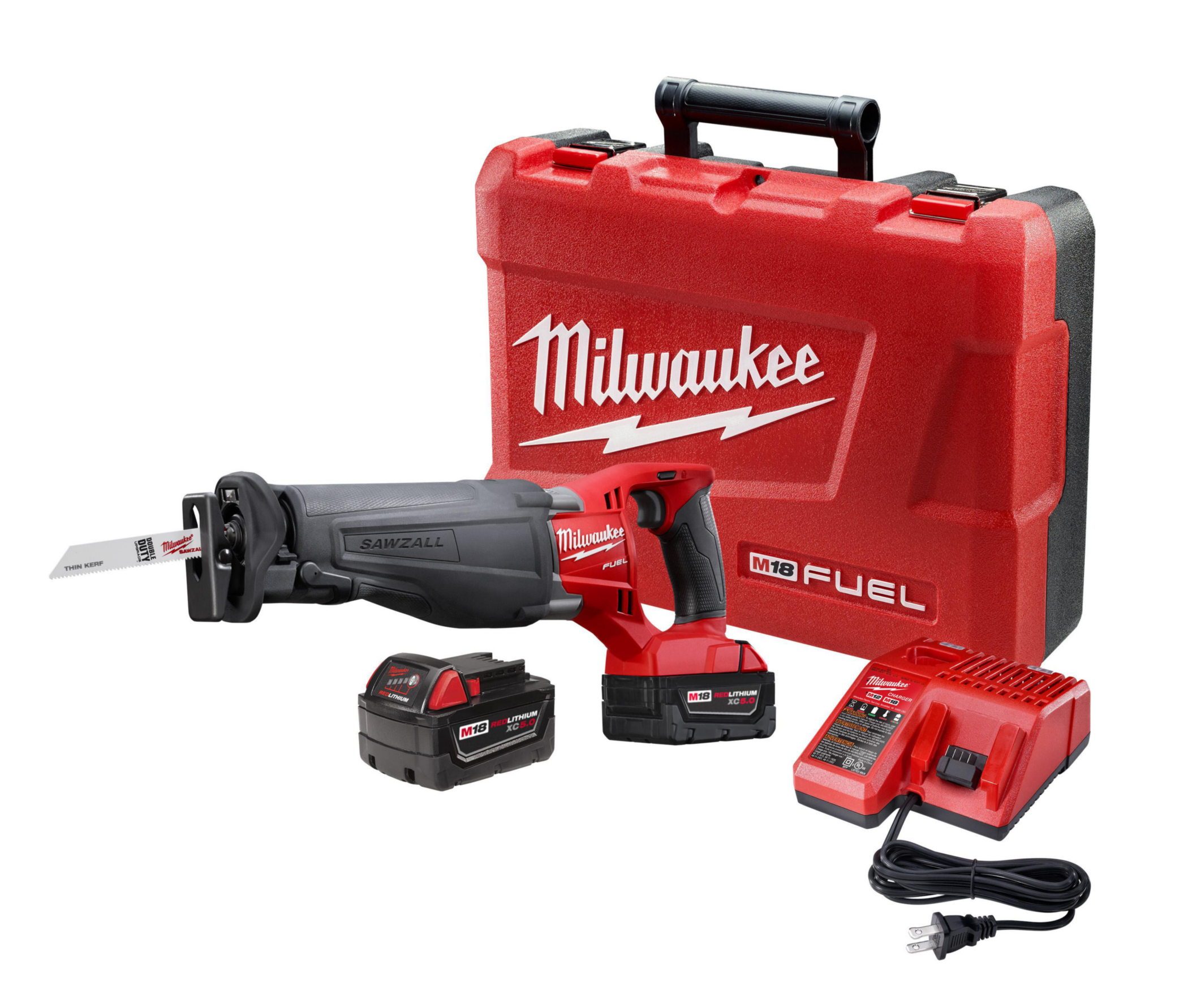 MILWAUKEE 2720-22 M18 Fuel™, Sawzall® Reciprocating Saw Kit 18 VDC