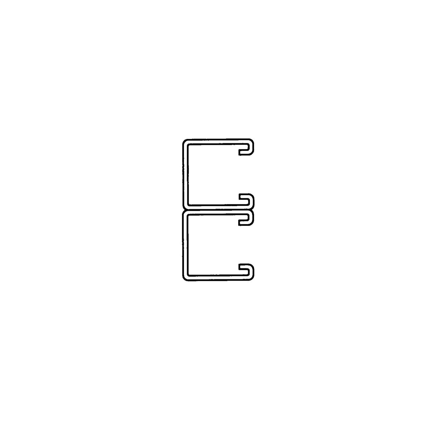 Product image for Channel 12 gauge pre-galvanized steel 20'x1-5/8x1-5/8"