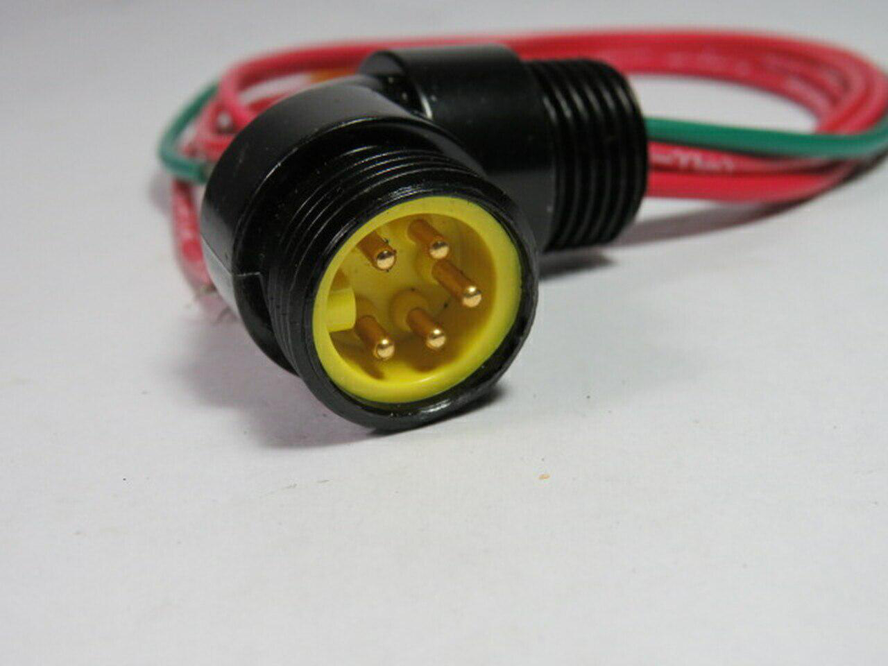 Product image for BRADH 1R5007A24A120 1300130538 MC 5P MR 12" 90 DEGREE 16/1 PVC AUT