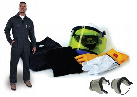 Product image for PMM_INTERNATIONAL L12C11KITG KIT ARCFLASH 12CAL/ CM2 CATEGORY 2 KIT INCLUDES INDUSTRIAL ULTRASOFT COVERALLS