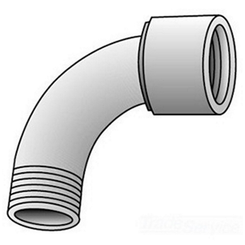 Product image for 1/2 IN 90 DEG BUSHED ELB