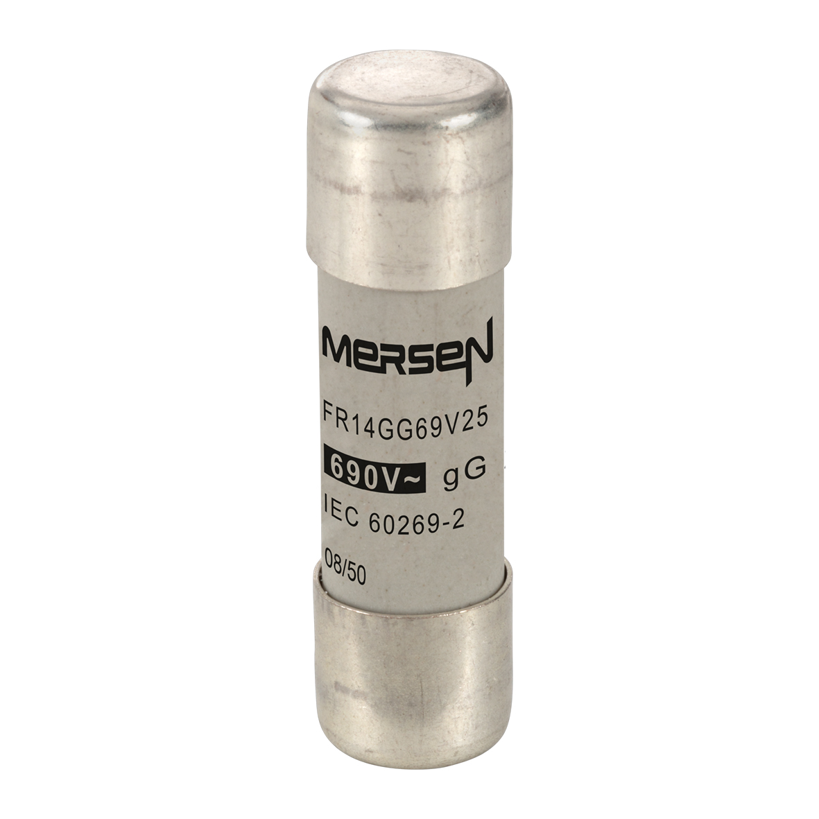 Product image for Cylindrical fuse-link gG Size 14x51 IEC 690VAC 25A