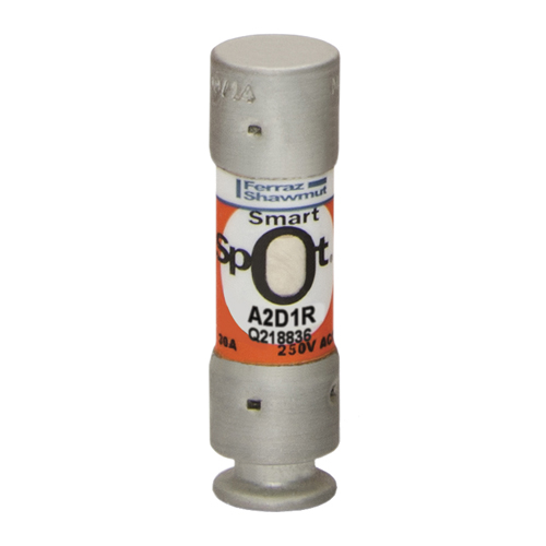 Product image for MERSEN A2D1R FUSE HRCI-R 1A 250V 250V CLASS RK1 TIME DELAY SMARTSPOT