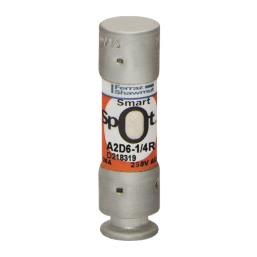 Product image for Fuse A2D-R - Class RK1 - Time-Delay 250VAC 250VDC 6.25A Ferrule Amp-Trap 2000®