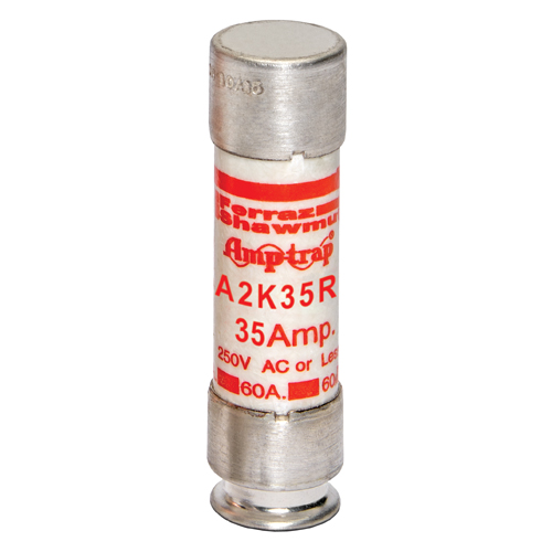 Product image for Fuse A2K-R - Class RK1 - Fast-Acting 250VAC 250VDC 35A Ferrule Amp-Trap®