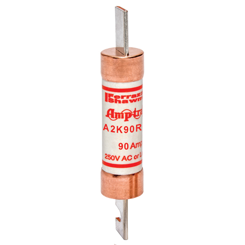 Product image for Fuse A2K-R - Class RK1 - Fast-Acting 250VAC 250VDC 90A Blade Amp-Trap®